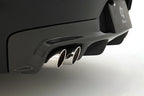 3d design e89 m sport carbon fiber rear diffuser - iND Distribution