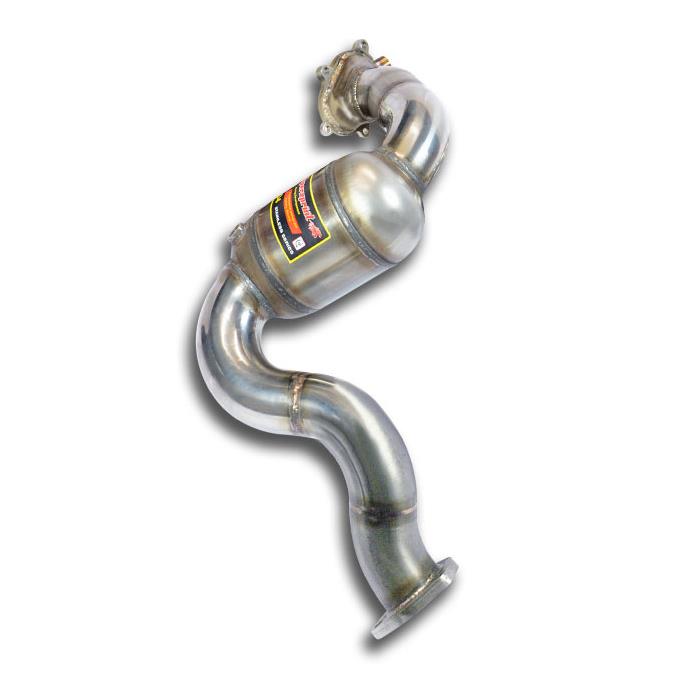 Supersprint AUDI A8 QUATTRO D4 Typ 4H 2010 -> 2013 Downpipe Right + Metallic Catalytic Converter