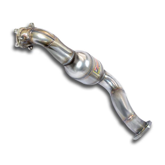 Supersprint AUDI A8 QUATTRO D4 Typ 4H 2010 -> 2013 Downpipe Left + Metallic Catalytic Converter