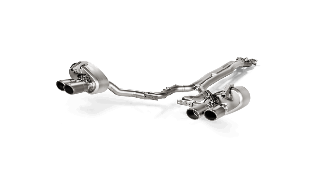 Akrapovic 971 panamera turbo s e hybrid sport turismo evolution exhaust system titanium - iND Distribution