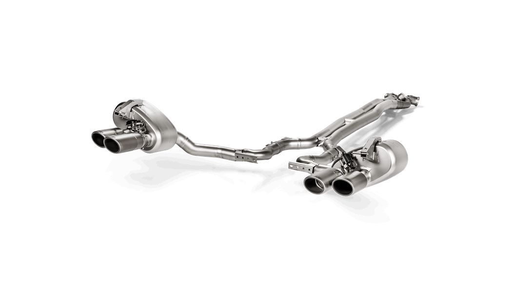 Akrapovic 971 panamera turbo s e hybrid sport turismo evolution exhaust system titanium - iND Distribution