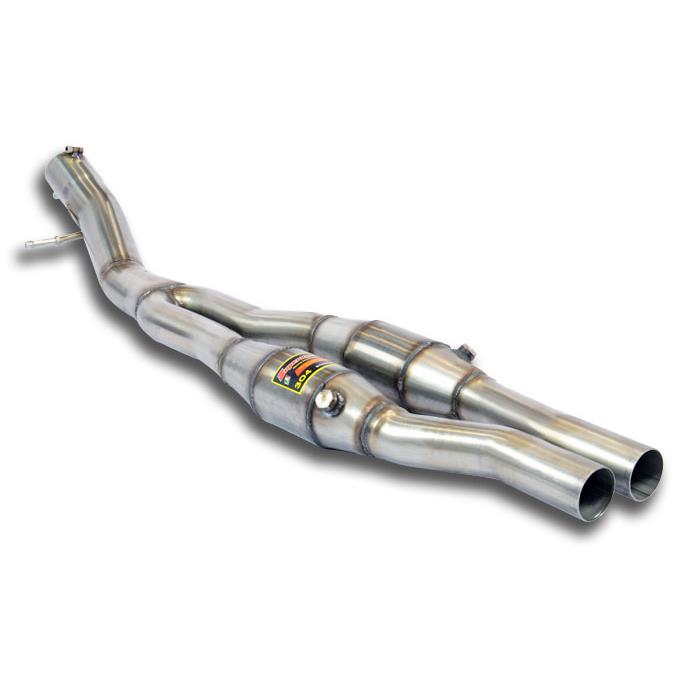 Supersprint AUDI TTS 8S QUATTRO 2015 -> Front Pipes Kit With Metallic Catalytic Converter Right - Left