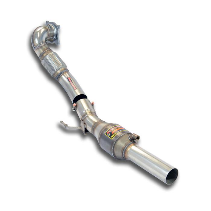 Supersprint VW POLO 6R R WRC 2013 ->2014 Turbo Downpipe Kit +  Metallic Catalytic Converter 100 Cpsi Wrc