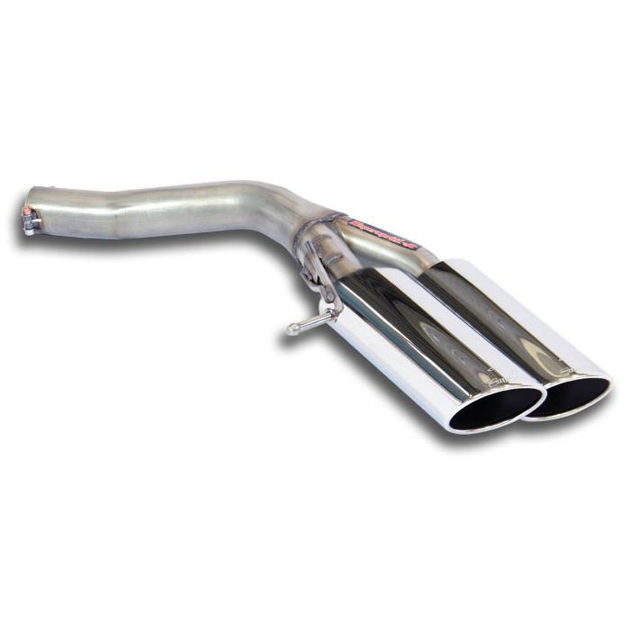 Supersprint AUDI A6 C7 Typ 4G 2011 -> Rear Pipe Right 100X75(Muffler Delete)