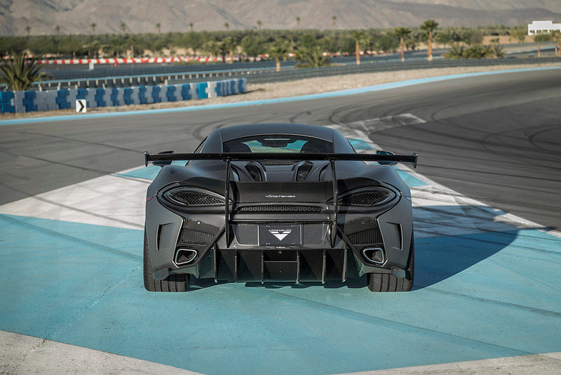 Vorsteiner 570s carbon rear bumper with diffuser - iND Distribution