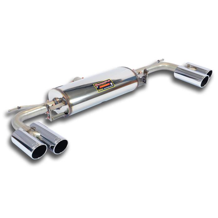 Supersprint BMW F25 X3 Rear Exhaust Oo80 Right - Oo80 Left