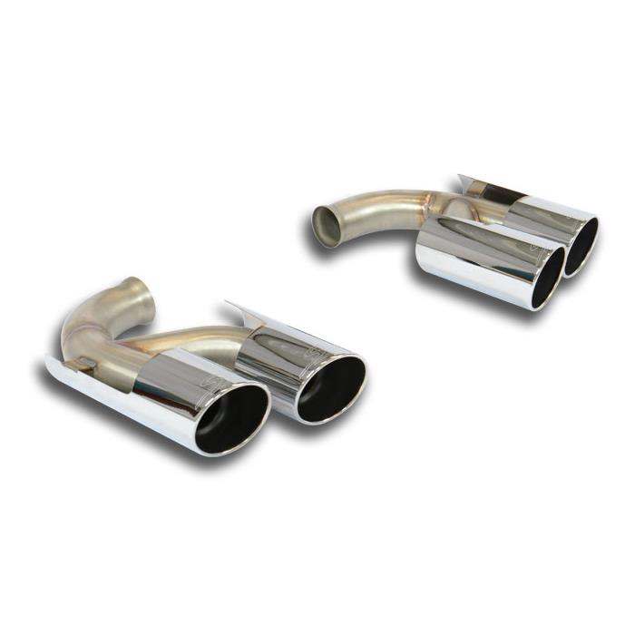 Supersprint PORSCHE CAYENNE (Facelift 958 Series) Endpipe Kit Right Oo100 - Left Oo100