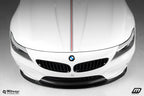 3d design e89 m sport carbon fiber front lip spoiler - iND Distribution