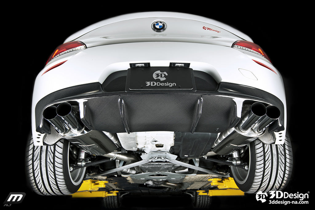 3D Style Carbon Fiber Rear Diffuser for BMW E89 Z4 Regular