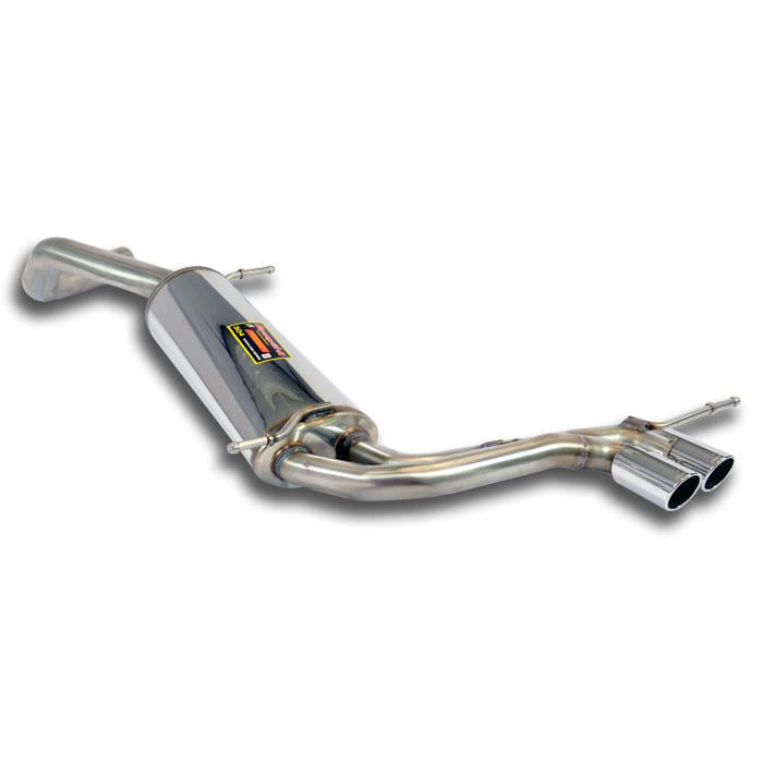 Supersprint SEAT IBIZA 6J (2008 -> 2015) Rear Exhaust Central Exit Oo80(Replaces Oem End Tips)