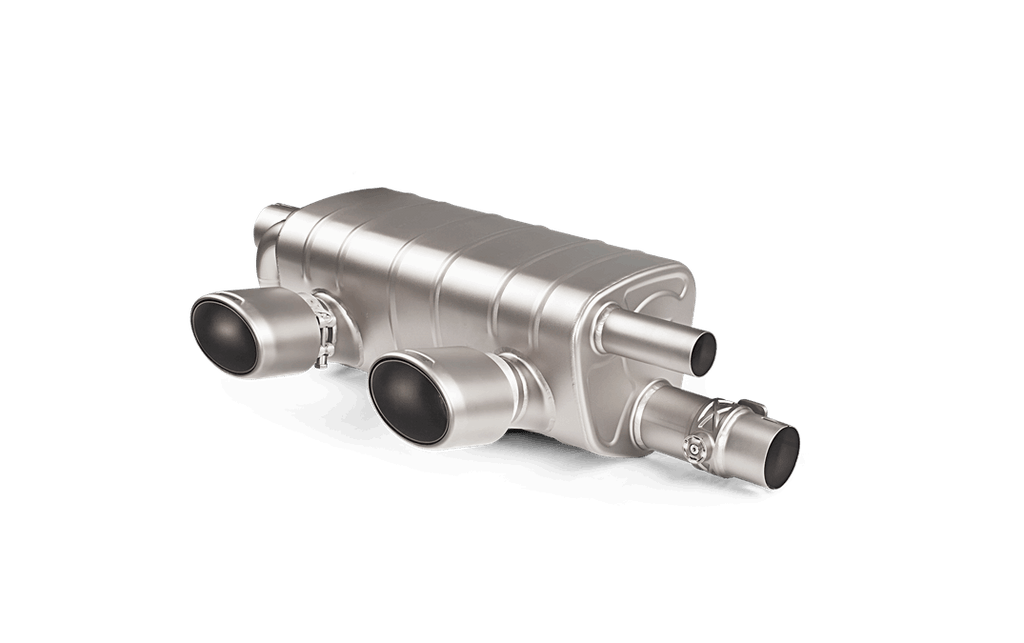 Akrapovic 911 carrera cab s 4 4s gts slip on exhaust system 991 2 - iND Distribution