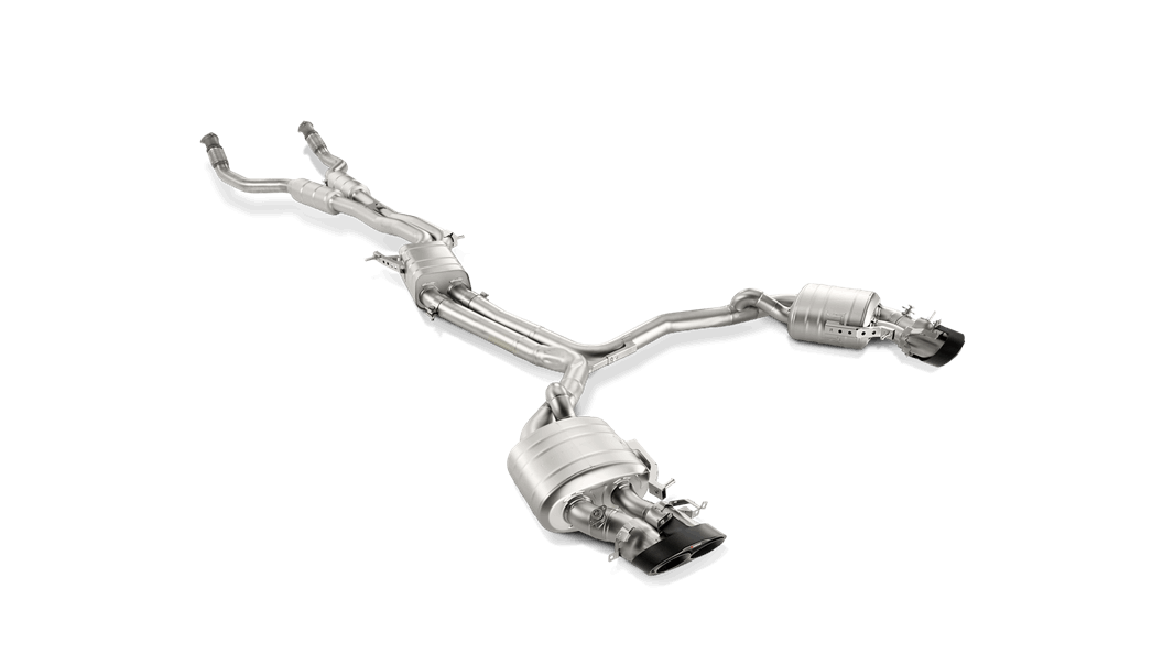 Akrapovic audi c7 rs6 avant evolution exhaust system w carbon tips titanium - iND Distribution