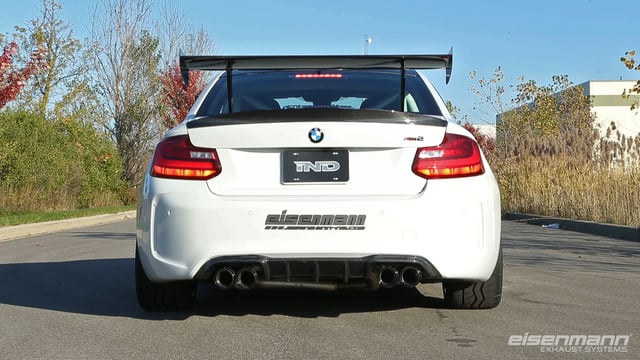 Eisenmann f87 m2 performance exhaust 4x90mm - iND Distribution