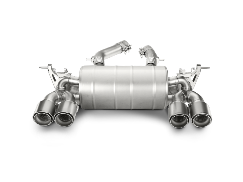 Akrapovic f8x m3 m4 slip on exhaust system - iND Distribution