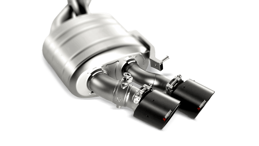 Akrapovic audi c7 s6 avant limousine evolution exhaust system w carbon tips titanium - iND Distribution
