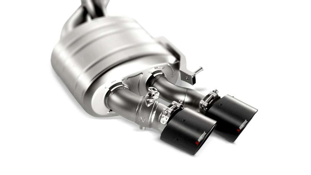 Akrapovic audi c7 s6 avant limousine evolution exhaust system w carbon tips titanium - iND Distribution