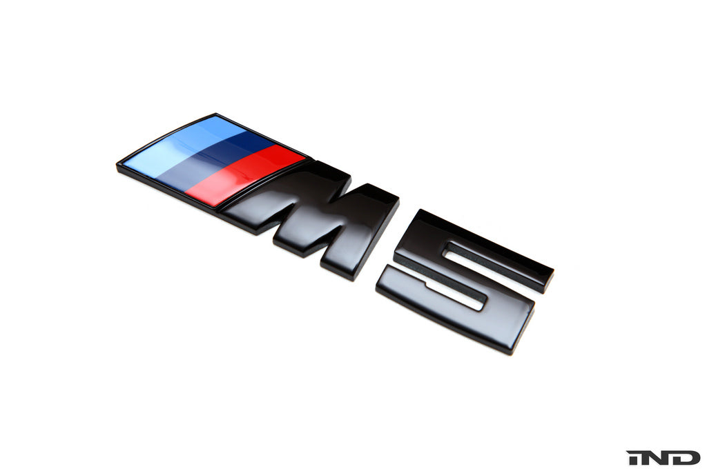 iND f10 m5 painted trunk emblem - iND Distribution
