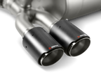 Akrapovic f8x m3 m4 slip on exhaust system - iND Distribution