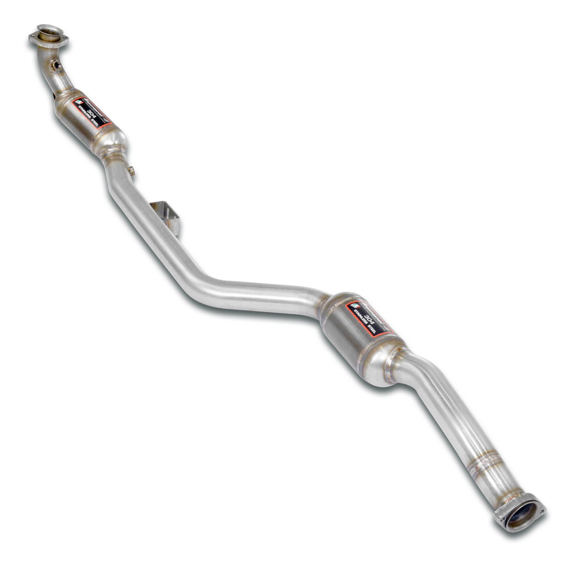 Supersprint MERCEDES W211 E Front Pipe Left + Double Metallic Catalytic 200Cpsi