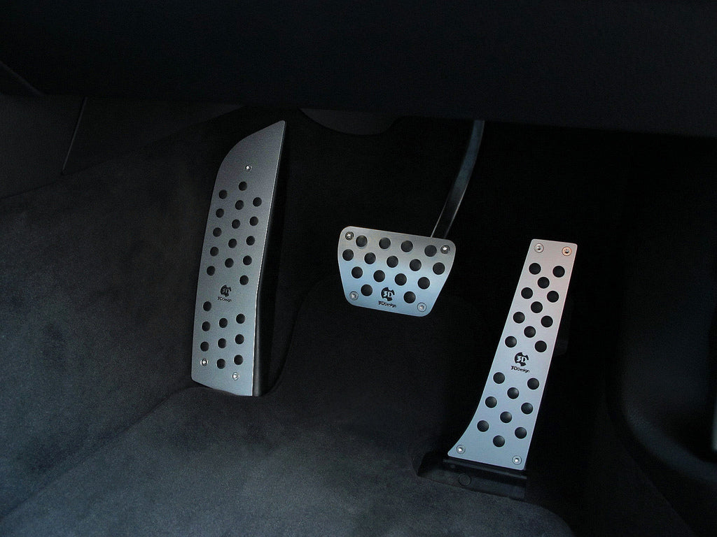 3D Design BMW Aluminum Foot Rest / Dead Pedal - iND Distribution