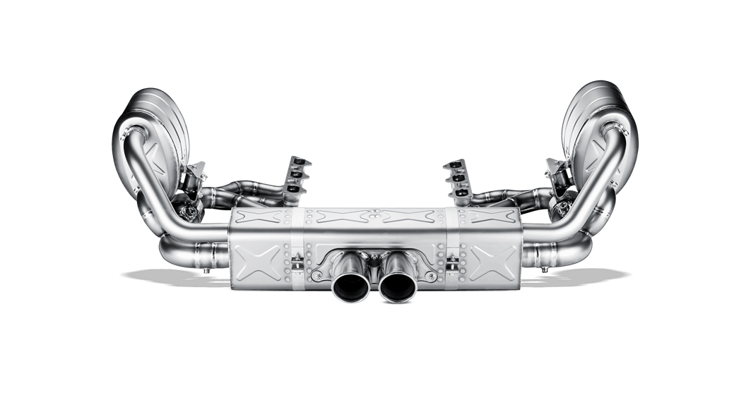 Akrapovic 997 911 gt3 rs 3 6 evolution line w header w tips titanium - iND Distribution