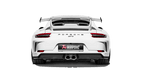 Akrapovic 991 2 911 gt3 slip on exhaust system with tail pipe set titanium - iND Distribution