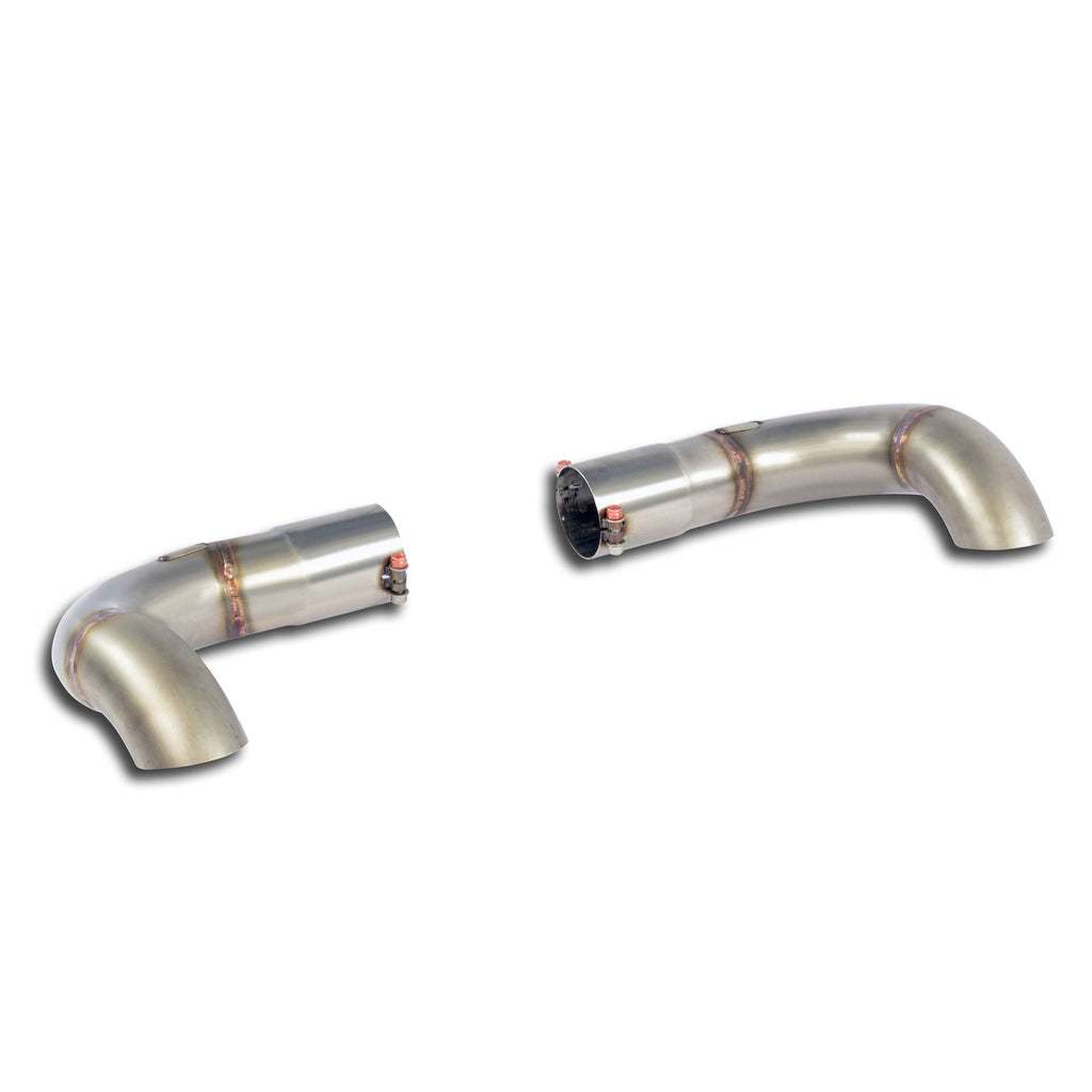 Supersprint MERCEDES C292 GLE Exit Pipes Kit Right - Left "Stealth" For Oem Bumper + Diffuser(Turned Down)