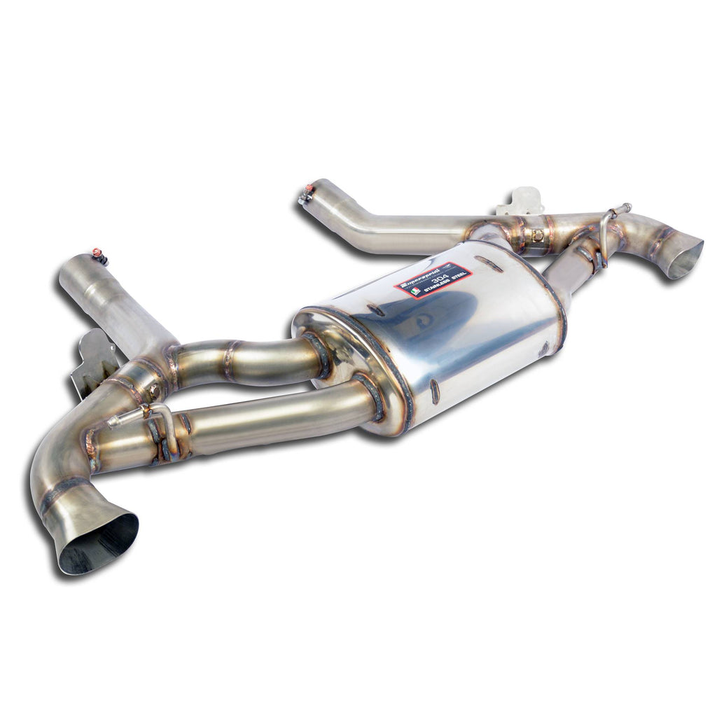 Supersprint  MERCEDES R190 AMG GT Roadster Rear Exhaust Right - Left With Valvesfor Oem Diffusor