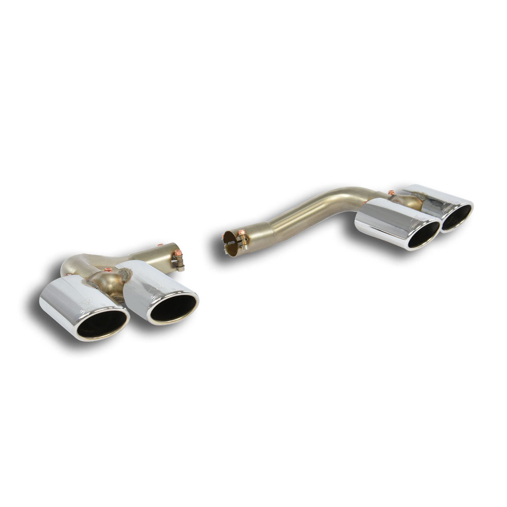 Supersprint MERCEDES W246 B Facelift 2015 -> Endpipe Kit 4 Exit Ov. 90X60 Right + Ov. 90X60 Left (For Stock Diffuser)