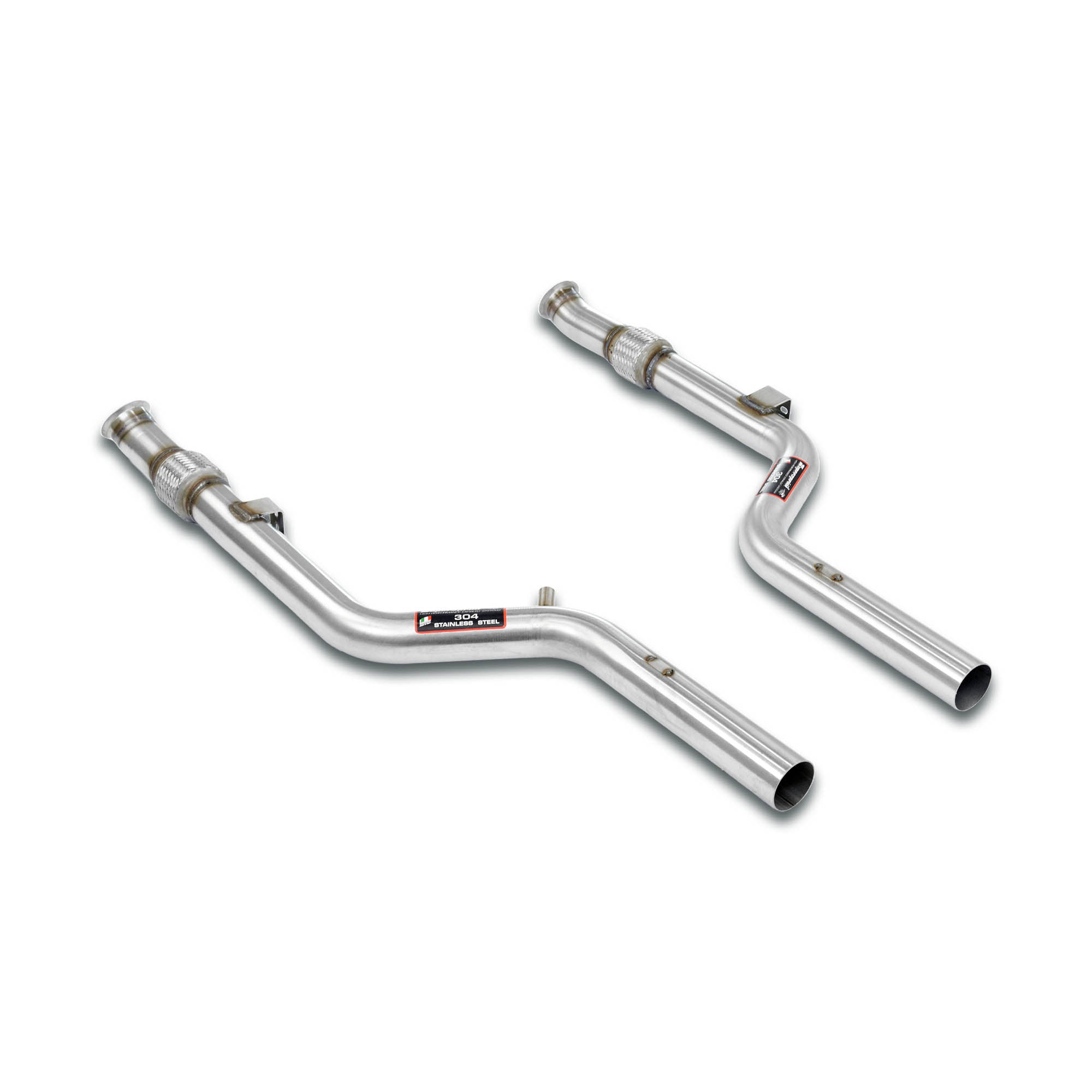 Supersprint MERCEDES A205 C (Cabrio) Front Pipe Kit Right - Left(Deletes Gpf)