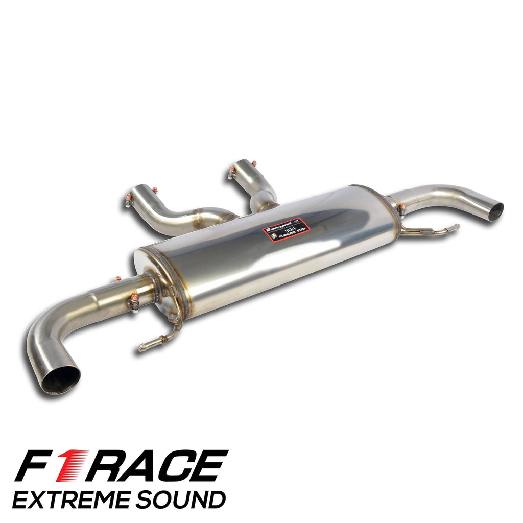 Supersprint MERCEDES C253 GLC (Coupè) Rear Exhaust Right - Left "F1 Race"