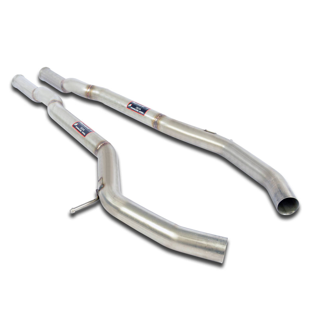 Supersprint MERCEDES A217 S (Cabrio) Centre Pipes Kit Right - Left(Deletes Oem Centre Exhaust)