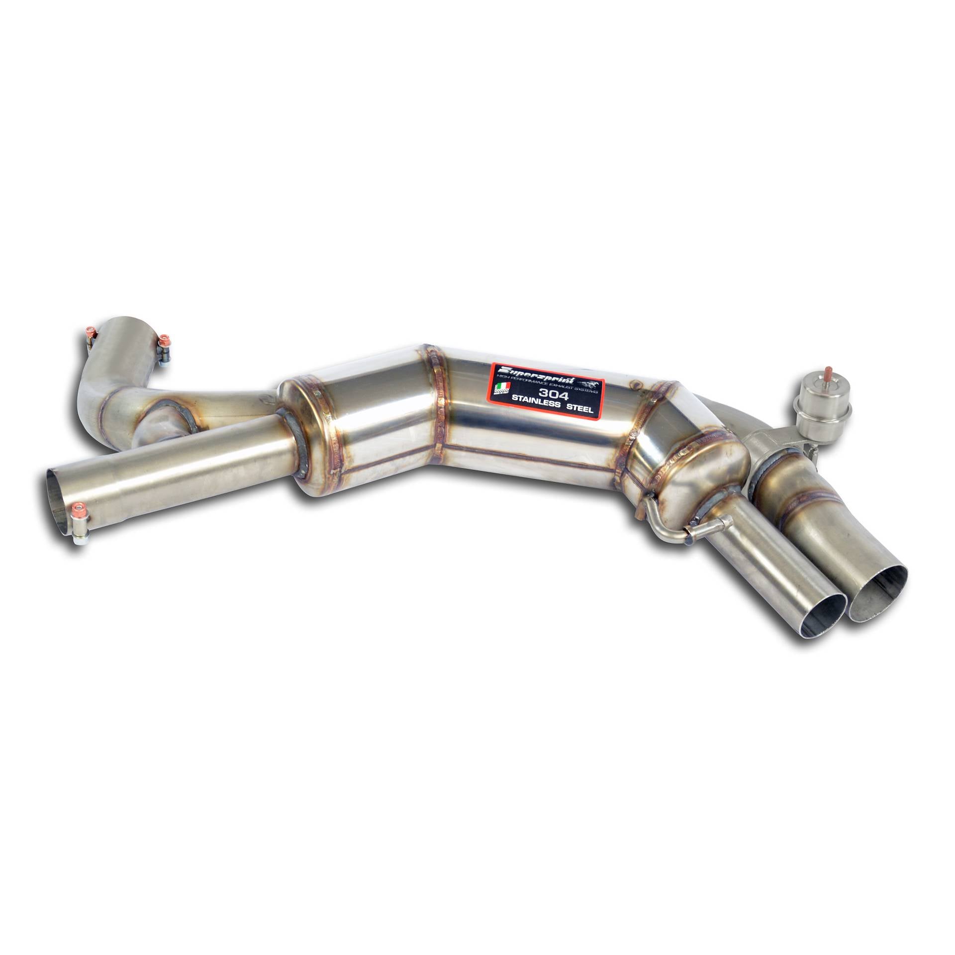 Supersprint MERCEDES A217 S (Cabrio) Rear Exhaust Right With Valve