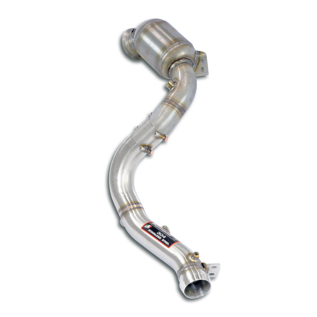 Supersprint MERCEDES A217 S (Cabrio) Downpipe Left + Metallic Pre-Catalytic Converterdeletes The Secondary Catalytic