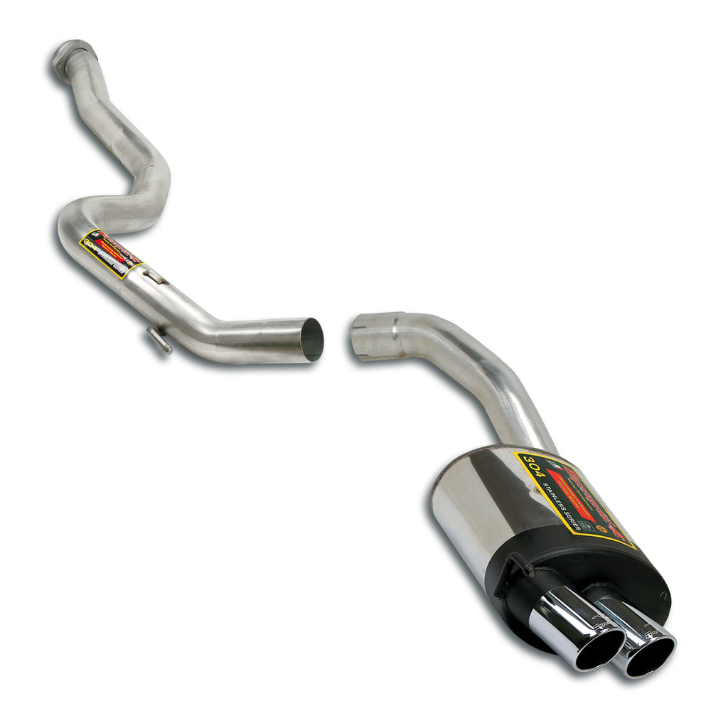 Supersprint Alfa Romeo 147 GTA Centre Pipe + Rear Exhaust "Racing" Oo80