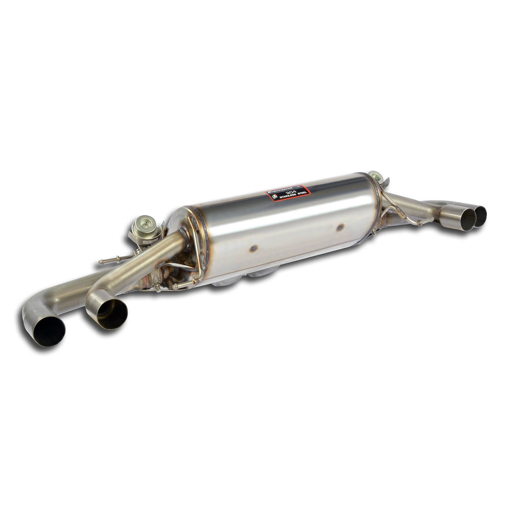 Supersprint Alfa Romeo STELVIO QUADRIFOGLIO Rear Exhaust Right + Left With Valves