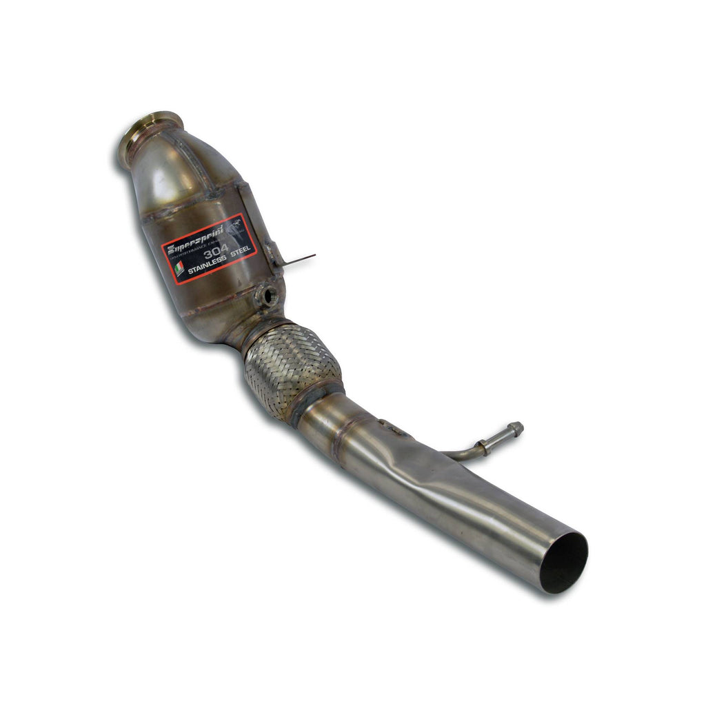 Supersprint Alfa Romeo STELVIO Downpipe Left + Metallic Catalytic 200Cpsi