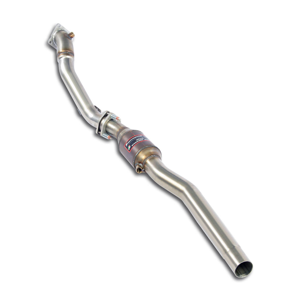 Supersprint AUDI S4 B5 '98 -> '01 Left Pipe Kit For Turbo Charger With  Metallic Catalytic Converter