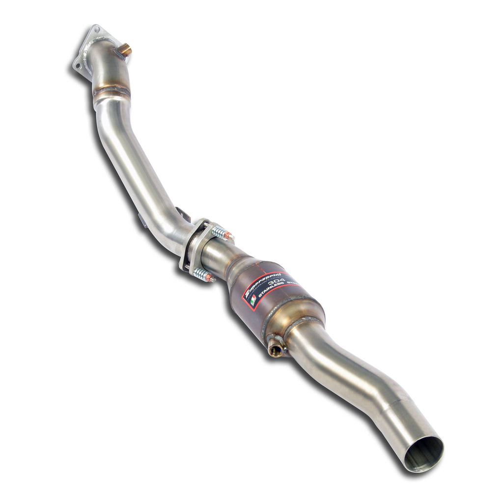 Supersprint AUDI RS4 B5  '00 -> '02 Left Pipe Kit For Turbo Charger With  Metallic Catalytic Converter