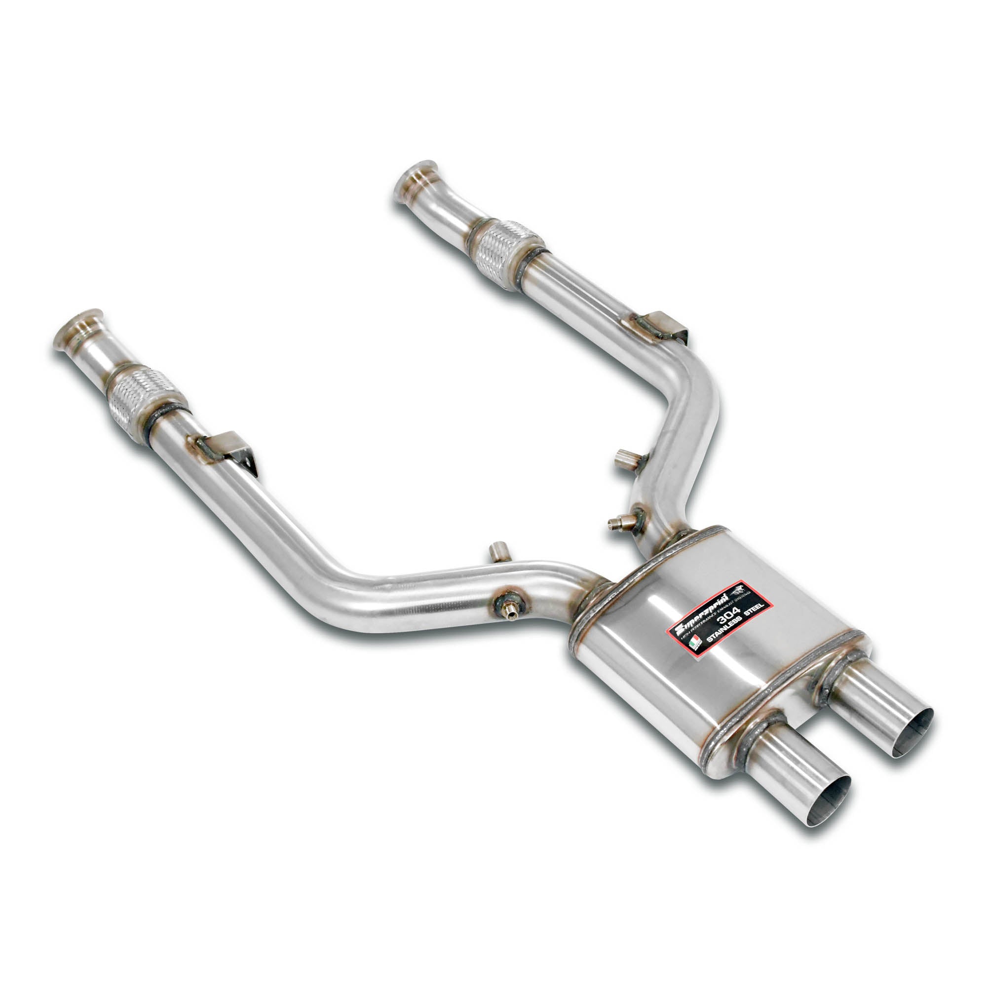 Supersprint MERCEDES A205 C AMG Cabrio Front Exhaust Right - Left(Deletes Gpf)