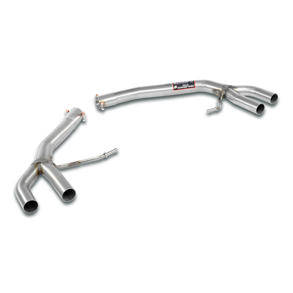 Supersprint AUDI A4 B9 '16 -> Rear Pipe Kit Right - Left(Muffler Delete)