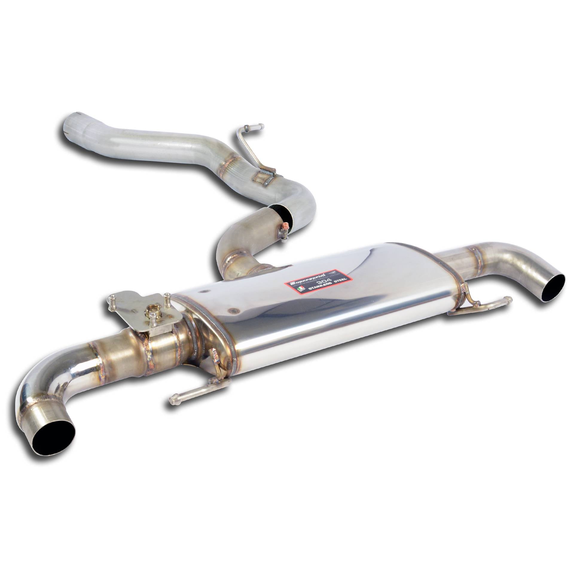 Supersprint AUDI A1 QUATTRO Rear Exhaust With Valve Ø76