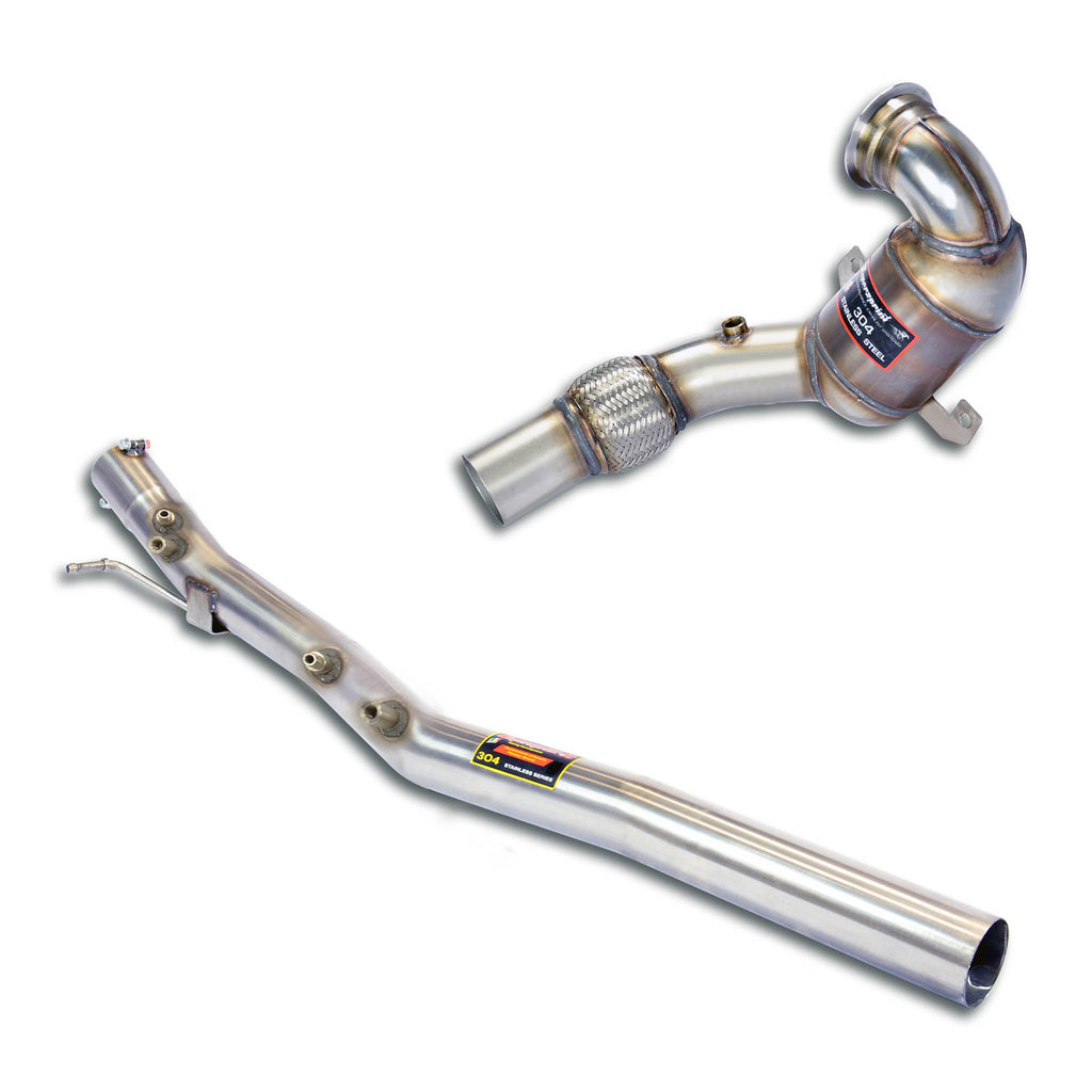 Supersprint AUDI TT QUATTRO Mk3 (Typ 8S) 2015 -> Turbo Downpipe Kit + Metallic 200 Cpsi Catalytic(Deletes Gpf)