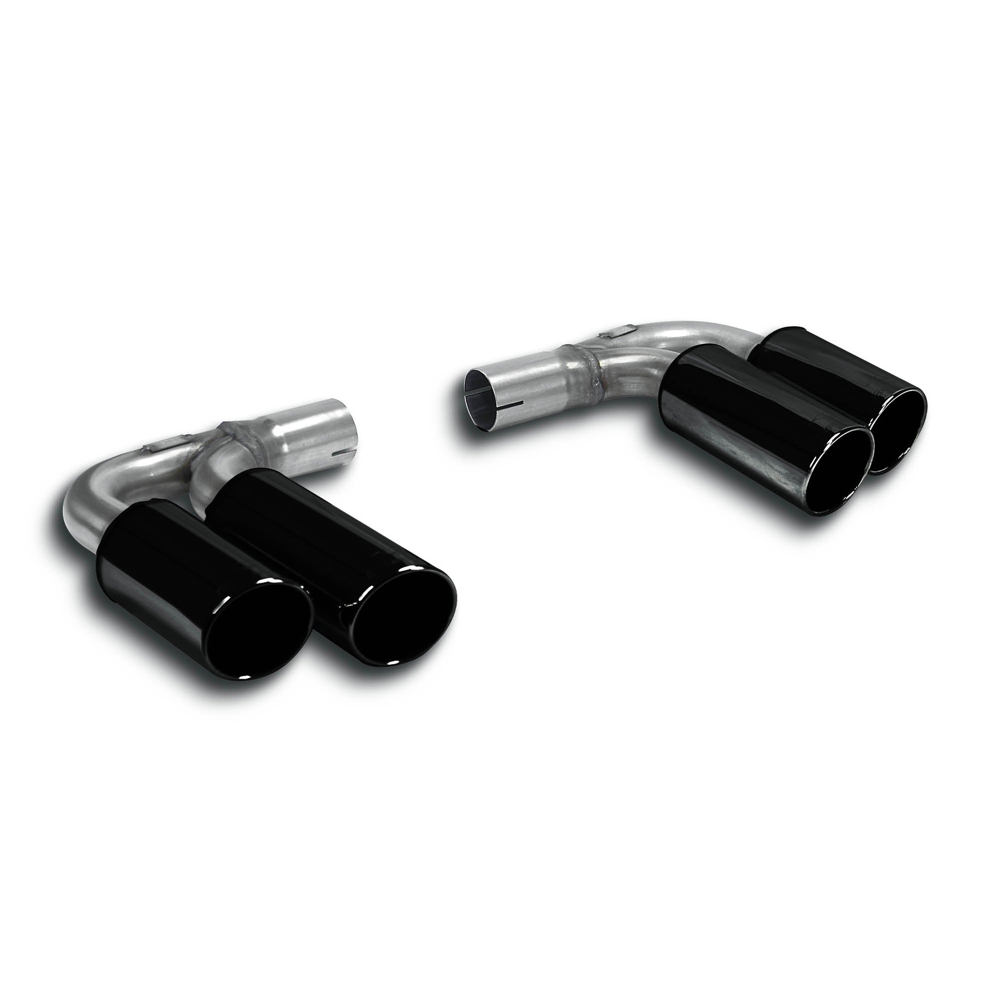 Supersprint AUDI SQ7 Endpipe Kit Right Oo100 - Left Oo100 "Gun Metal Grey"