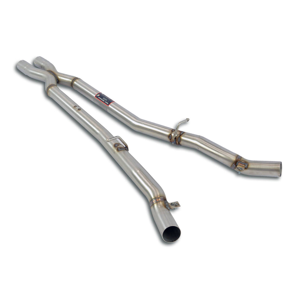 Supersprint ALPINA 6 Series (E63 / E64) Centre Pipes Kit Right - Left "X-Pipe"Nox Probe