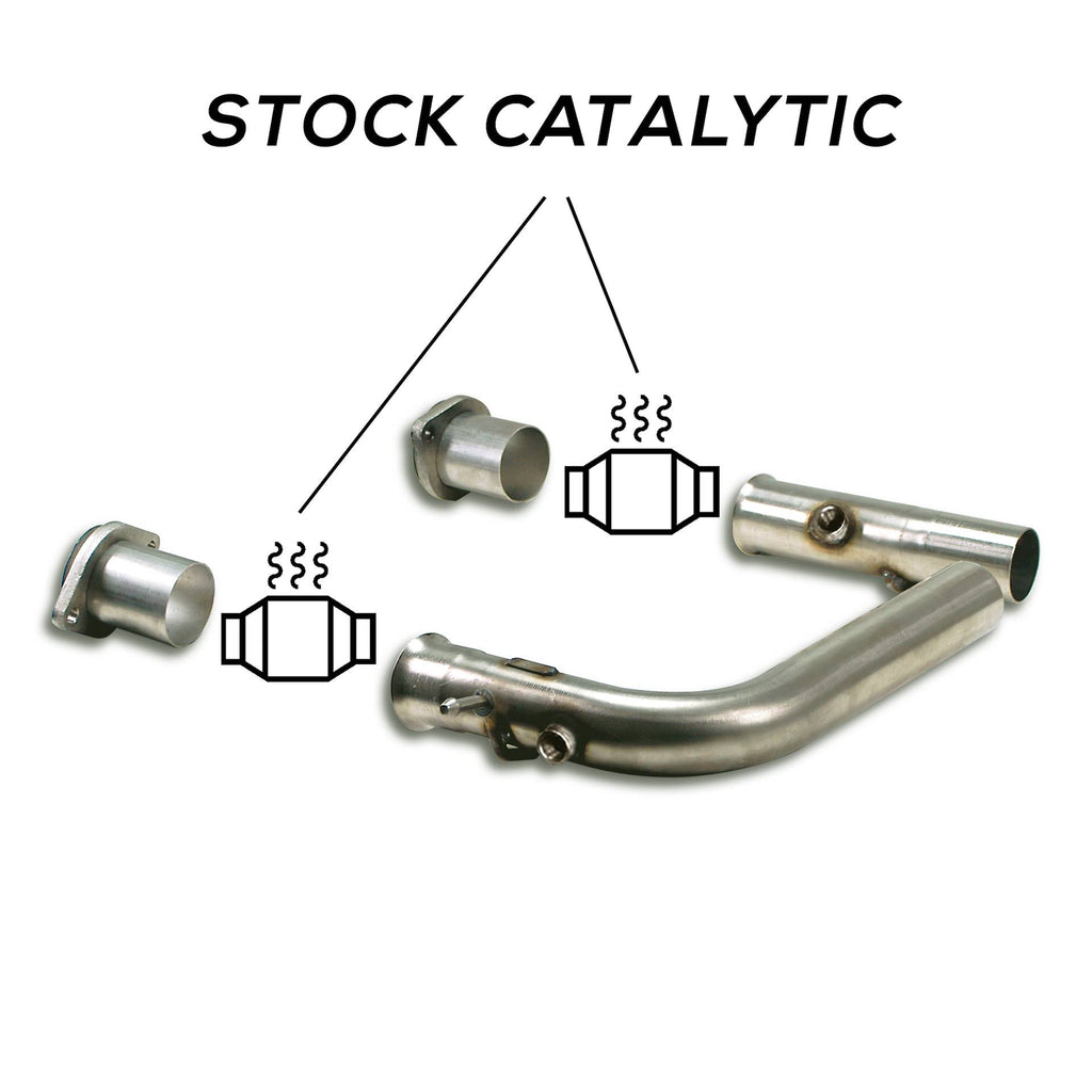 Supersprint BMW E53 X5 Right - Left Connecting Pipe Kit For Oem Katweld On Connection