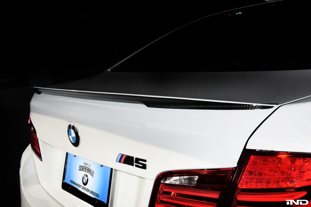 BMW M5/5 Series F10 Carbon Fiber Performance Style Trunk Spoiler