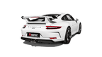 Akrapovic 991 2 911 gt3 slip on exhaust system with tail pipe set titanium - iND Distribution