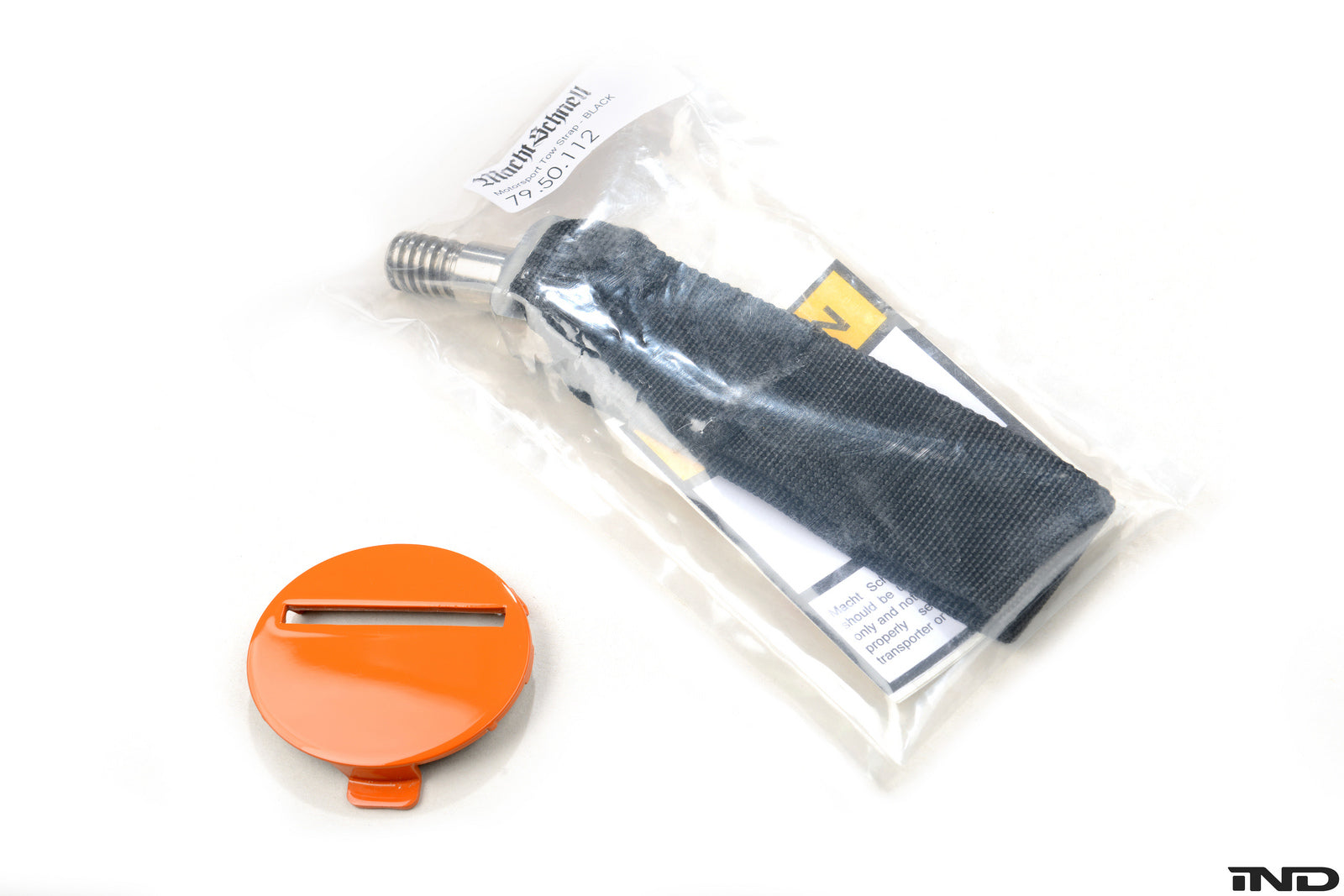 Macht Schnell e9x m3 motorsport tow strap - iND Distribution