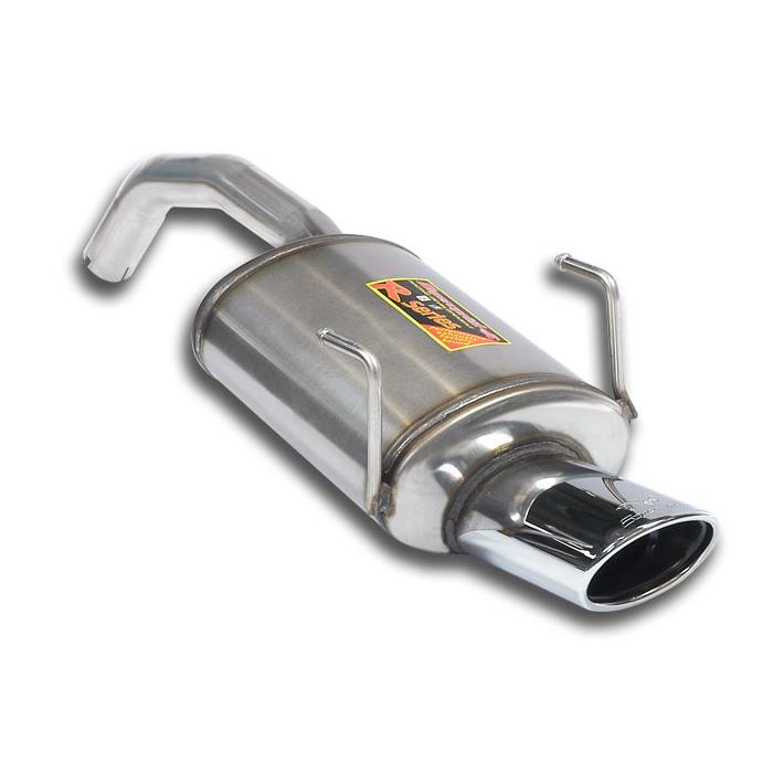 Supersprint FIAT 500 USA '09 -> Rear Exhaust 120X80 Steel 409